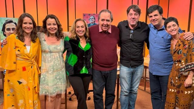Edu Lobo, Isabel Lobo, Luísa Lacerda, Paulo Aragão, Alice Passos e Hugo Sukman