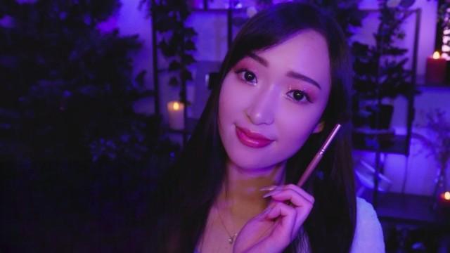 ASMR VISUEL et SONORE ✨ Je te peins avec des triggers (tu es mon œuvre d'art)