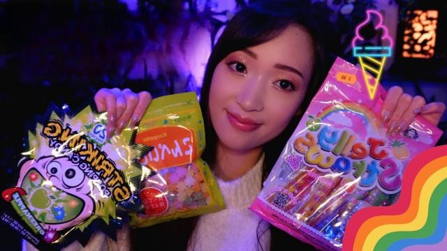 ASMR ✨ Dégustation de sucreries asiatiques ✨