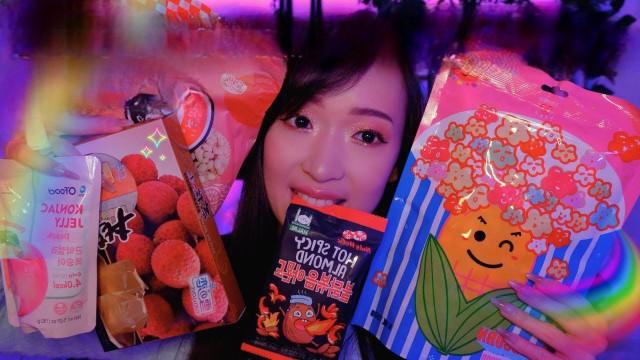 ✨ Unboxing ET dégustation trèèèès ASMR de produits japonais et coréens ✨ (box surprise) ✨