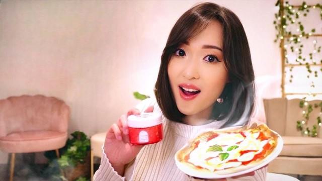 ASMR COOKING KIT ✨ On prépare une PIZZA avec... du SLIME ✨