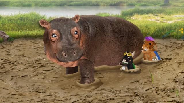 Save the Hedgehog! / Save the Hippo!