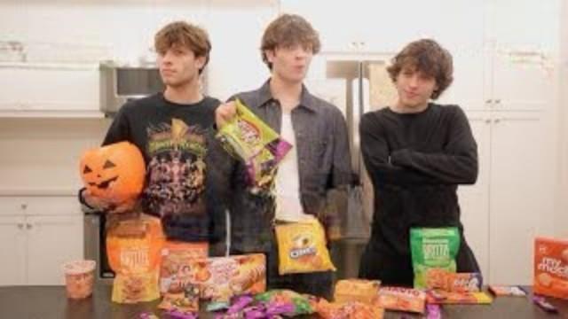 Trying limited edition fall snacks and candies