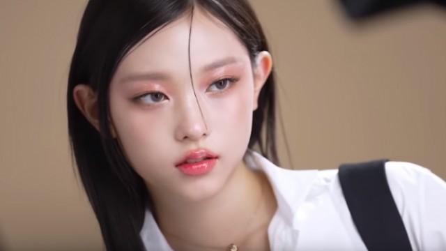 HAERIN W KOREA Beauty Photoshoot Behind