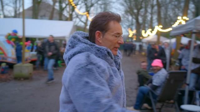In winterse sferen van de schans