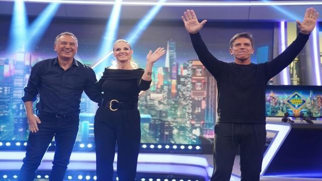 Genoveva Casanova, Roberto Brasero y Manuel Díaz 'El Cordobés'