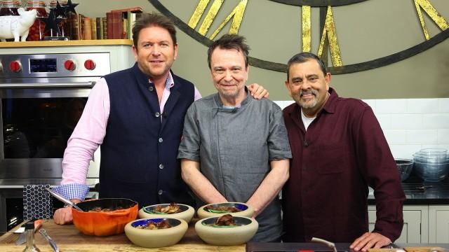 Jan 25, 2025: Kelvin and Liz Fletcher, Alysia Vasey, Cyrus Todiwala, David Thompson