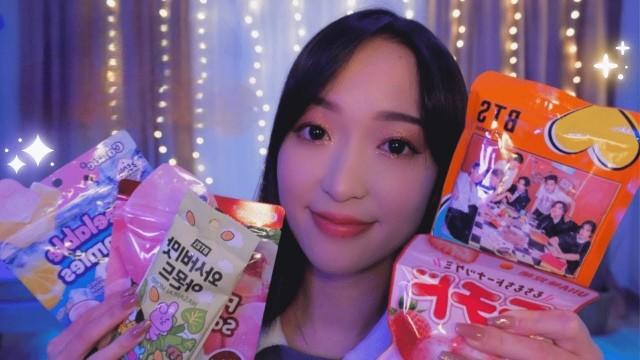 ASMR ✨ Unboxing NOUVEAUX triggers et dégustation de snacks japonais, coréens, taiwanais...