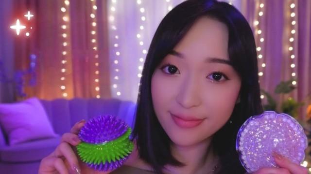 Ta séance ASMR pour t'endormir ce soir ✨ 7 triggers (lid sounds, mousse, sticky, tapping...) ✨