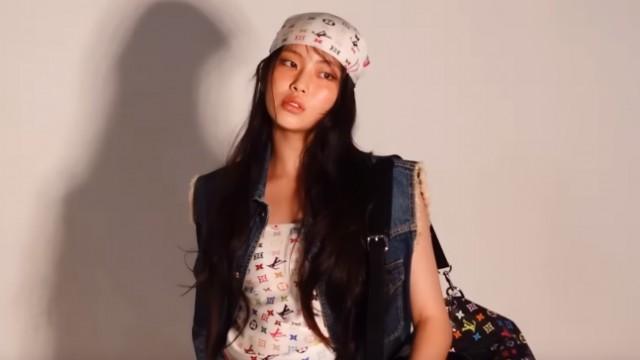 HYEIN DAZED KOREA Photoshoot Behind