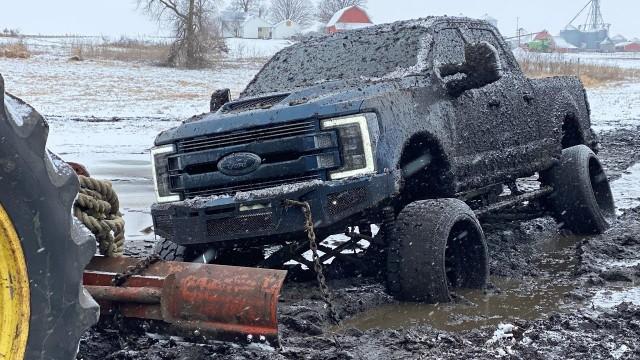 Mudding the $100,000 F350 Until it’s Ruined