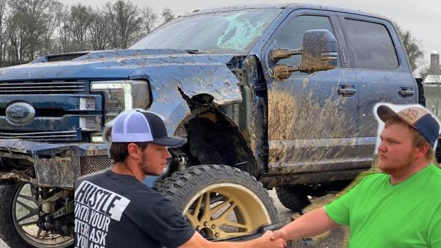 Absolute FOOL Buys my Destroyed F350 to start his business