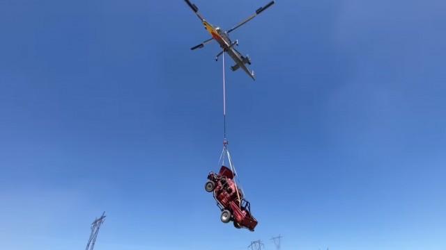 Toyota Hilux Gets Dropped 10,000ft (HILUX TEST #4)