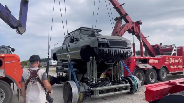 Monstermax 2 costs $15,000 just to LOAD it onto the trailer