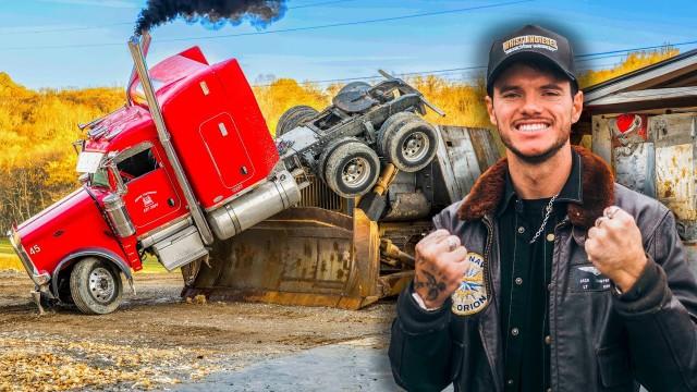 Buying A Peterbilt Semi and Destroying it EP1