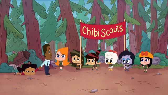 Penny and the Chibi Scouts / Quackstreet Boys / Cheer Up Chibis