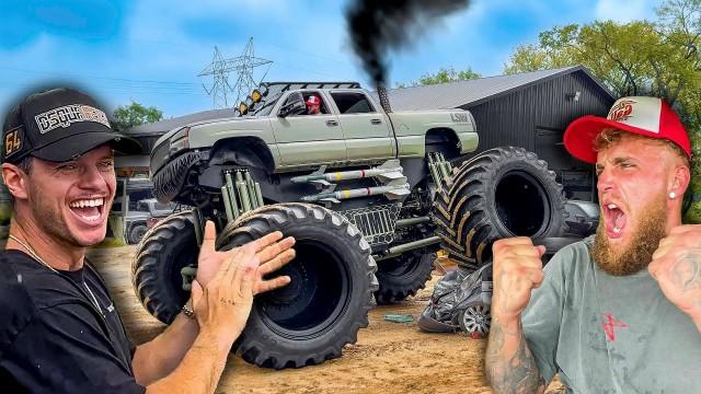 Whistlindiesel Makes Jake Paul Sign A "Guaranteed Death" Waiver