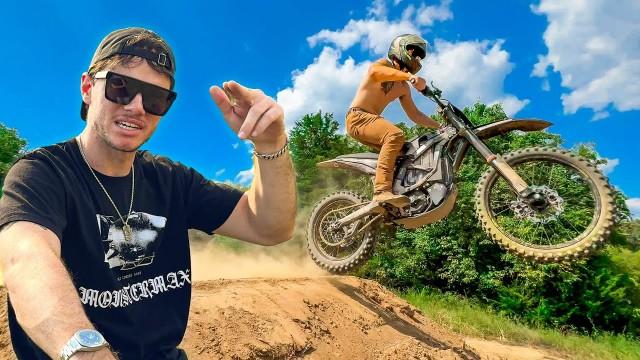 Olympic Gold Medalist Whistlindiesel Gets A New Bike