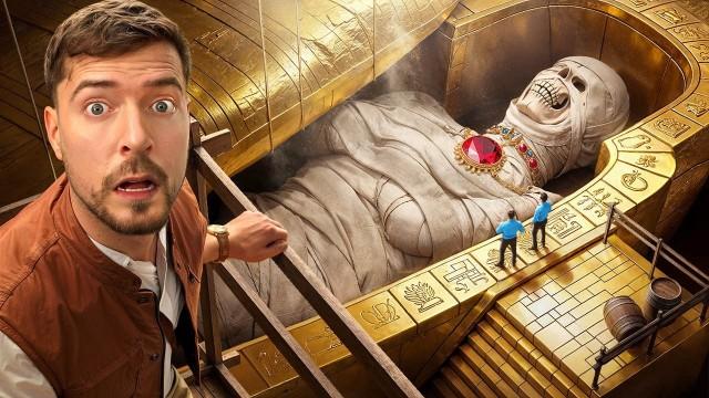 I Spent 100 Hours Inside The Pyramids! 