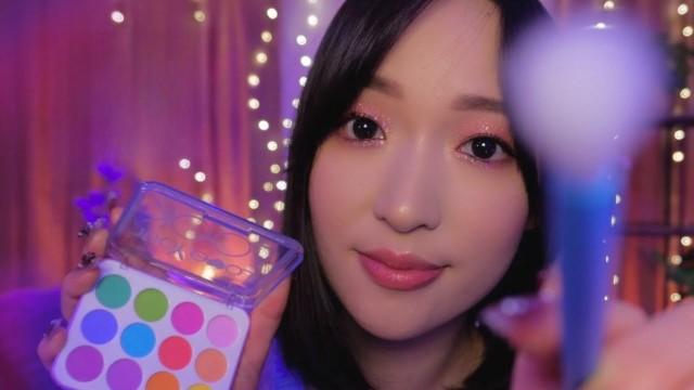 ASMR ✨ Un moment juste entre nous | Je te maquille (et on papote !) ✨