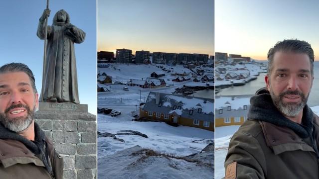 Groenland : le fils Trump jette un froid