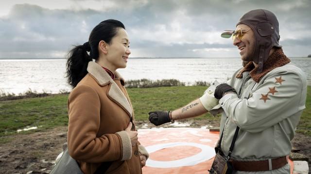 Fette Ente mit Pilzen