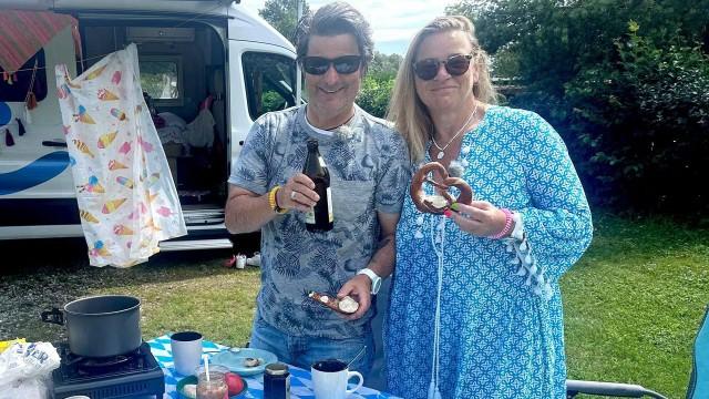 Mini Wohnwagendusche meets Mückenalarm