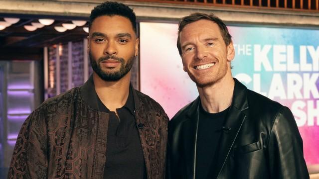 Willie Geist, Michael Fassbender and Regé-Jean Page, winner of The Traitors, Gypsy