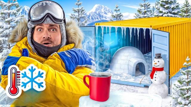 ON SURVIT UNE JOURNÉE à -40°C DANS UNE CHAMBRE FROIDE !