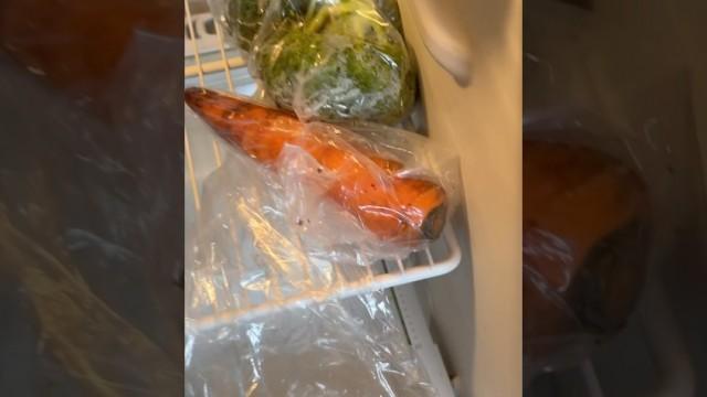 Do not put carrots in the fridge