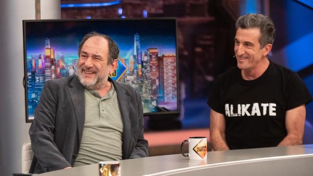 Karra Elejalde y Luis Zahera