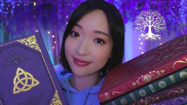 ASMR Papeterie ✨ grimoires, carnets, livres à stickers ✨ pour t’apaiser avant de dormir