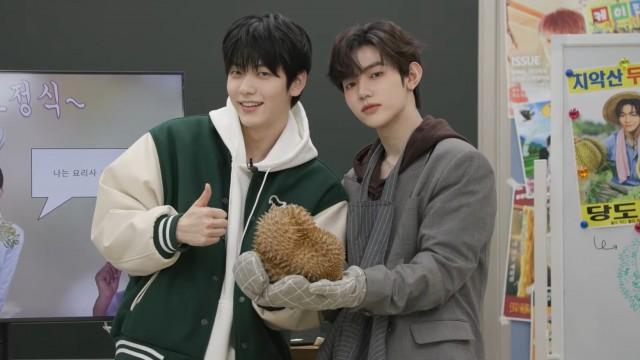 Episode 2 | The reaction of an idol who tried durian for the first time (???: I will eat it till the end.)