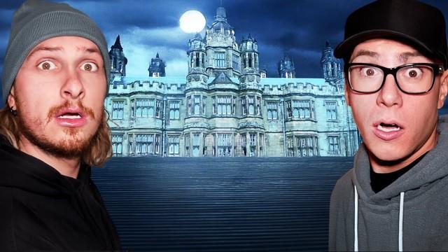 Haunted Margam Castle: Something Went Wrong (SCARY)
