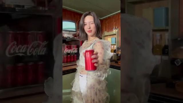 Check out, Popcorn and Zero coke NMIXX #배이 그리고 톡 쏘는 #코크제로 와 함께하는 #코크제로챌린지 #Shorts
