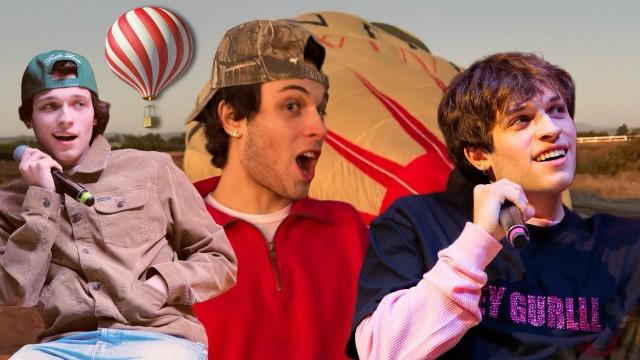 Matt went on a hot air ballon ride | SPT Branson