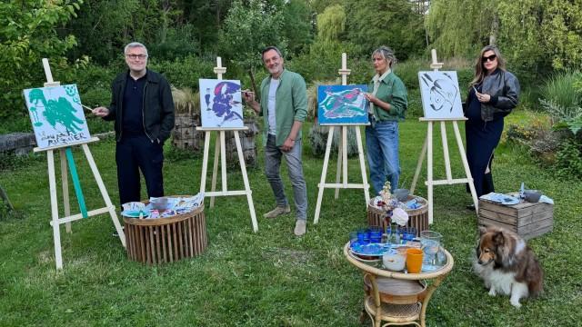 Laurent Ruquier, Melody Gardot, Caroline Anglade
