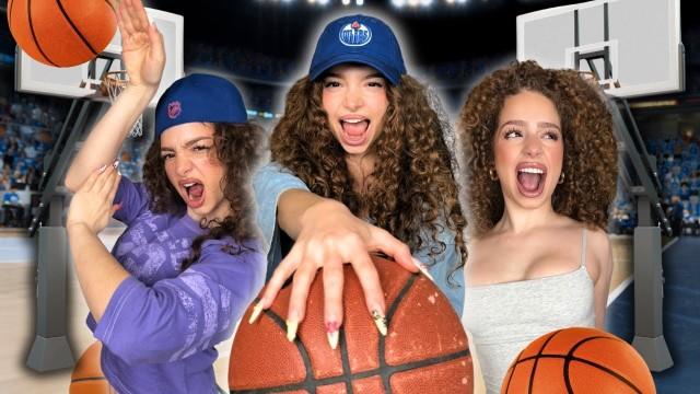 Kalogeras Sisters PLAY BASKETBALL!