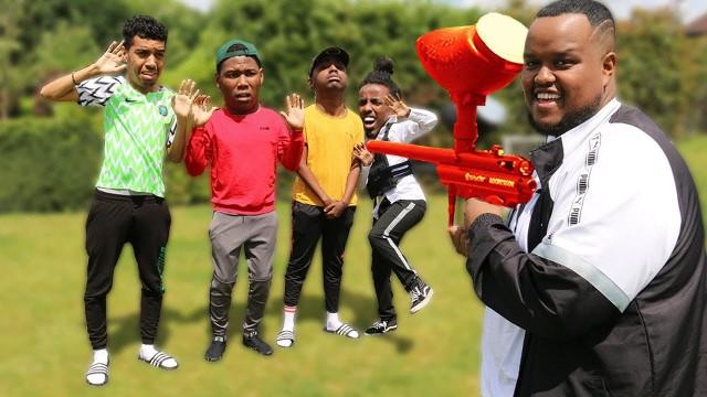Last to Get Shot Wins £10,000 Challenge - Mafia