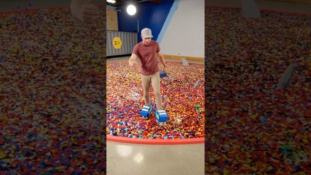 Mark Rober vs LEGO Floor