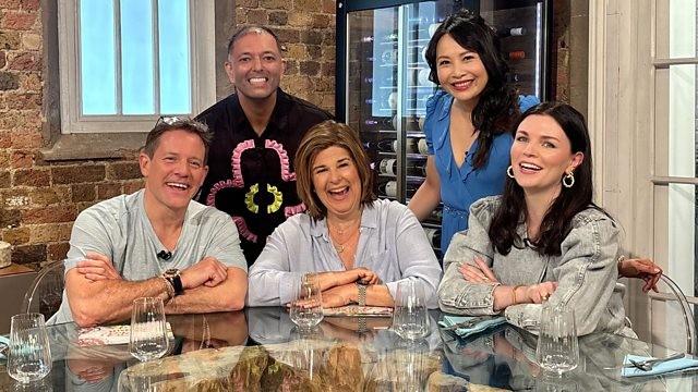 Matt Tebbutt, Gurdeep Loyal, Ching-He Huang, Aisling Bea and Helen McGinn