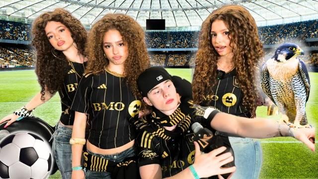 Kalogeras Sisters GO TO A FIFA GAME!