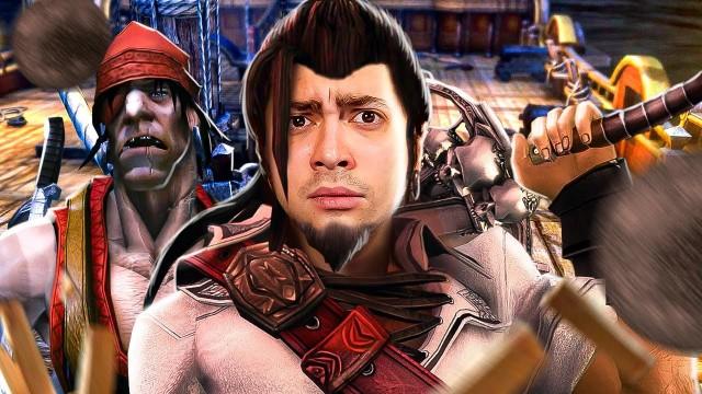 UM GOD OF WAR DE PIRATA? - CAPTAIN BLOOD DEMO