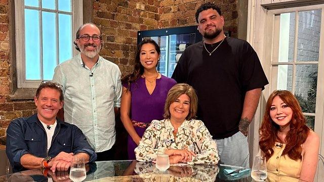 Matt Tebbutt, Hasan Semay, Luke Holder, Diane Morgan, Helen McGinn and Vivien Wong