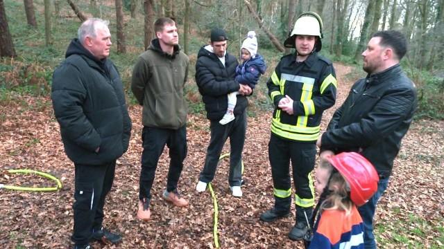 Die Wollnys bei der Feuerwehr