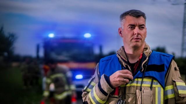 Motorradfahrer ohne Schutzkleidung verunfallt