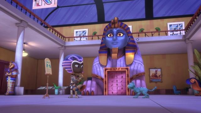 The Dance of Two Cats