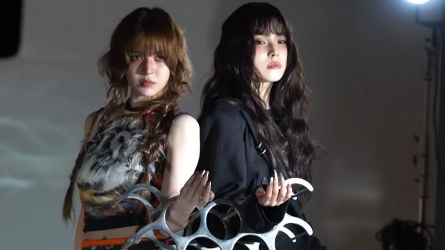 LILY & KYUJIN's 'Marie Claire' Photo Shoot Behind