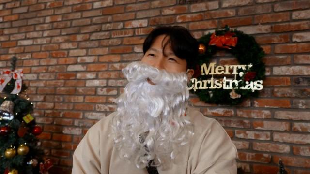 크리스마스 선물에 닿기를