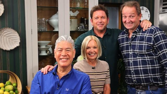 Mariella Frostrup, Galton Blackiston and Jonathan Phang